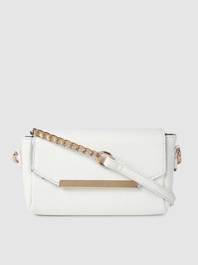 Caprese white sling bag shop
