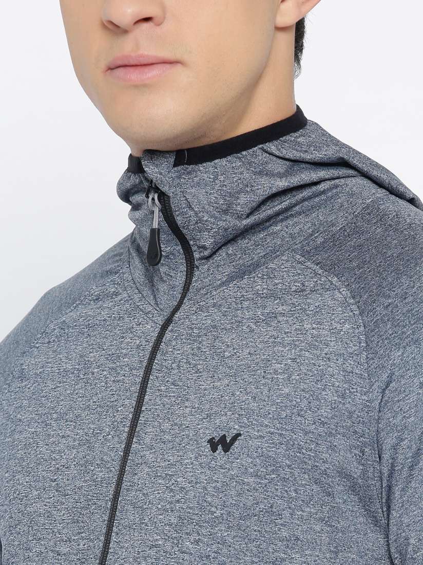 Buy Wildcraft Men Charcoal Solid Sporty Running Jacket Jackets for Men 7228187 Myntra
