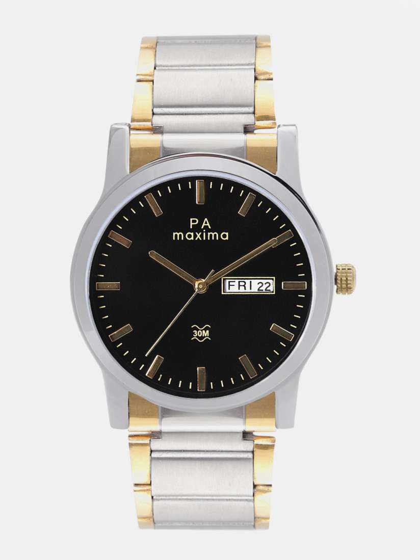 Buy maxima Attivo Men Black Analogue Watch O 46931CMGT Watches for Men 7234947 Myntra