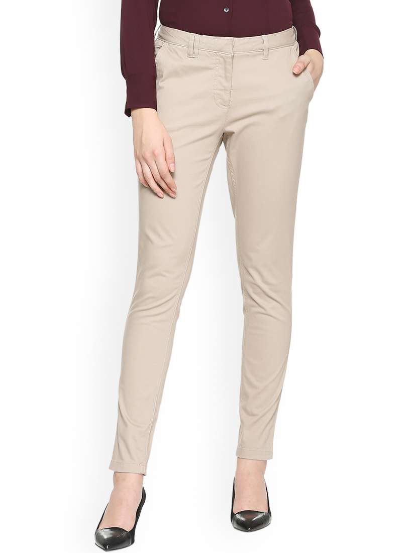 Allen solly formal pants for ladies discount