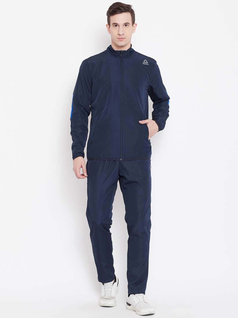 Buy Reebok Men Navy Blue ELB Tracksuit Tracksuits for Men 7243924 Myntra