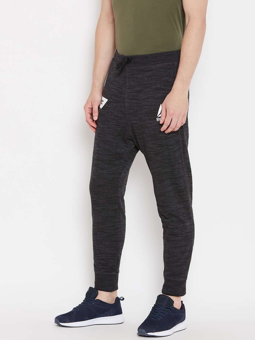 Buy Reebok Men Charcoal Grey UFC FG Joggers Track Pants for Men 7244406 Myntra
