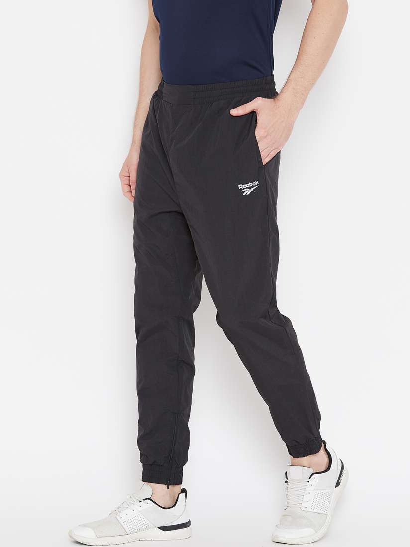Buy Reebok Classic Men Black Solid LF Joggers Track Pants for Men 7244432 Myntra