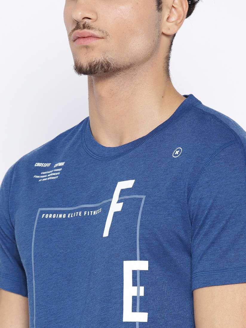 Sleeve Reebok Fitness Shirt Buy Reebok Women Wce Black Printed T