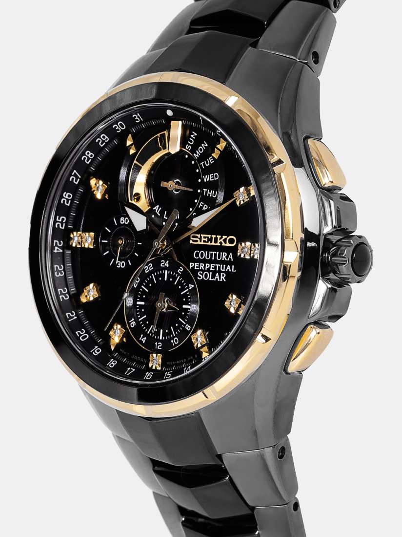 Seiko coutura solar black shop