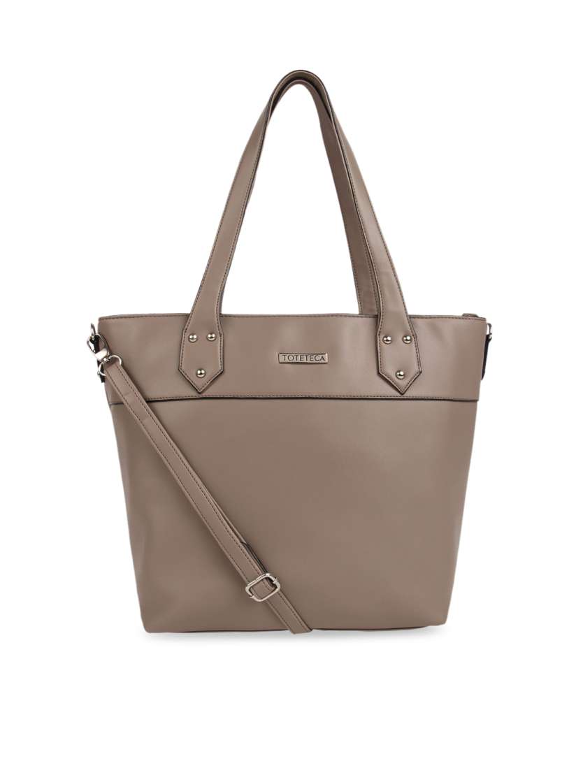 Buy Toteteca Brown Solid Shoulder Bag Handbags for Women 7245973 Myntra