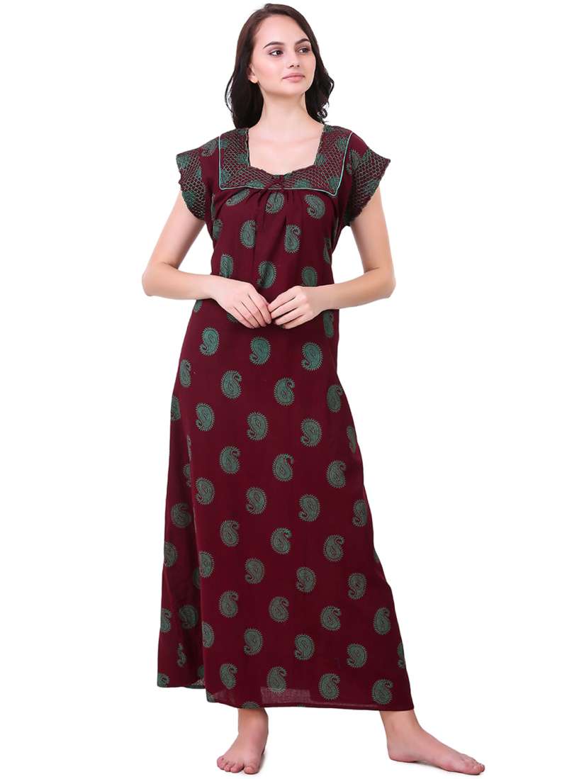 Pure cotton nighty myntra online
