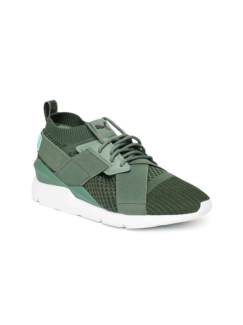 Puma muse green on sale