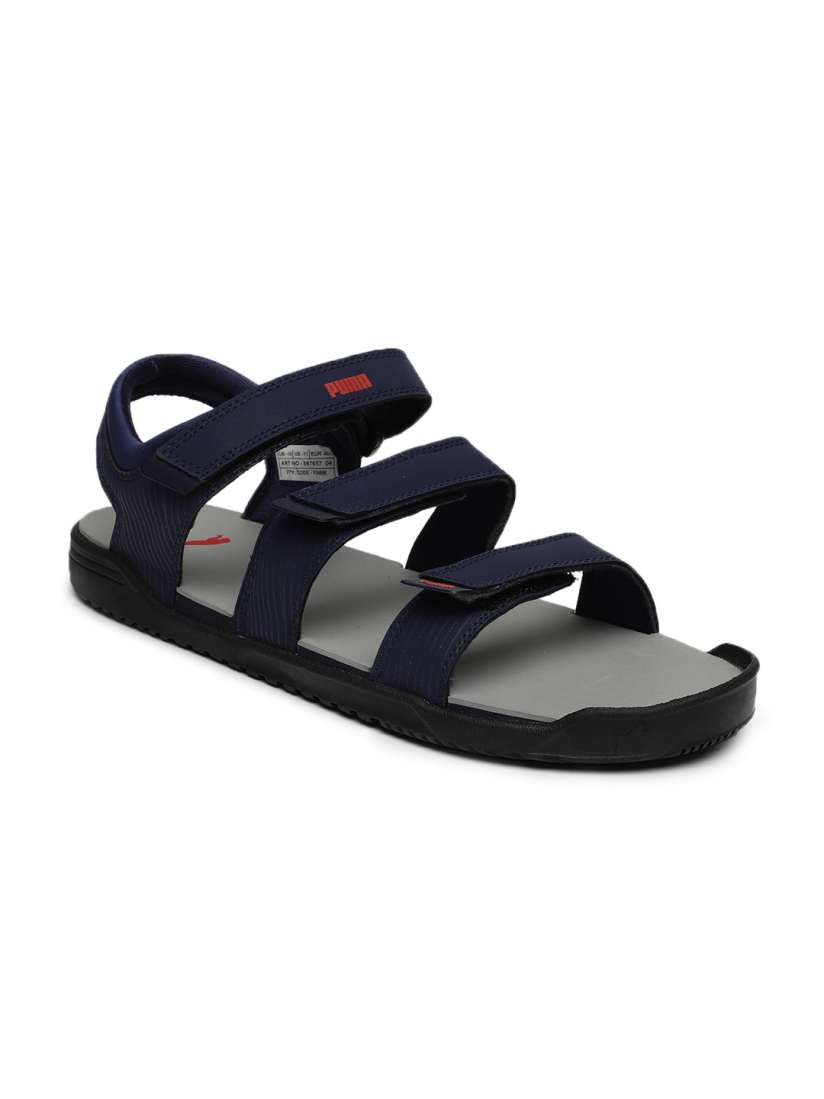 Buy Puma Unisex Navy Blue Lime NU Sports Sandals Sandals for Men 7252307 Myntra