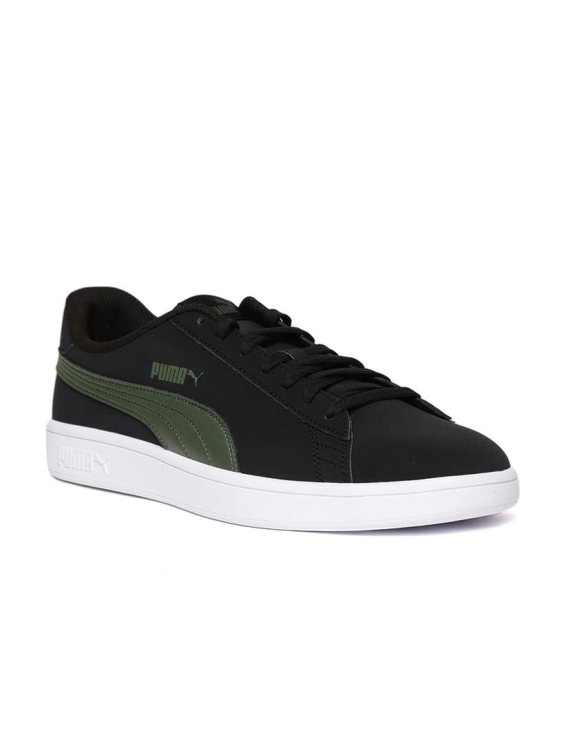 Puma black and green sneakers on sale