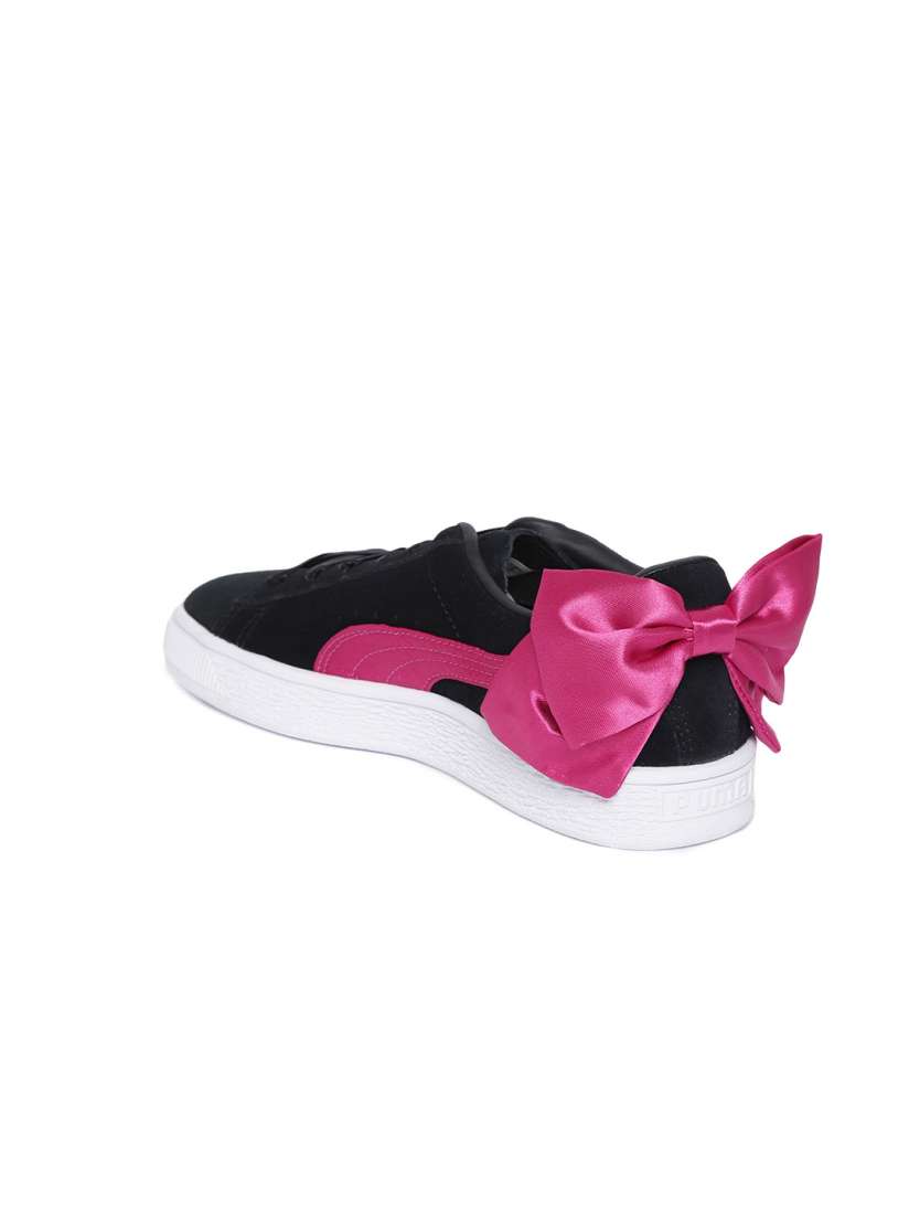 Girls puma bow on sale