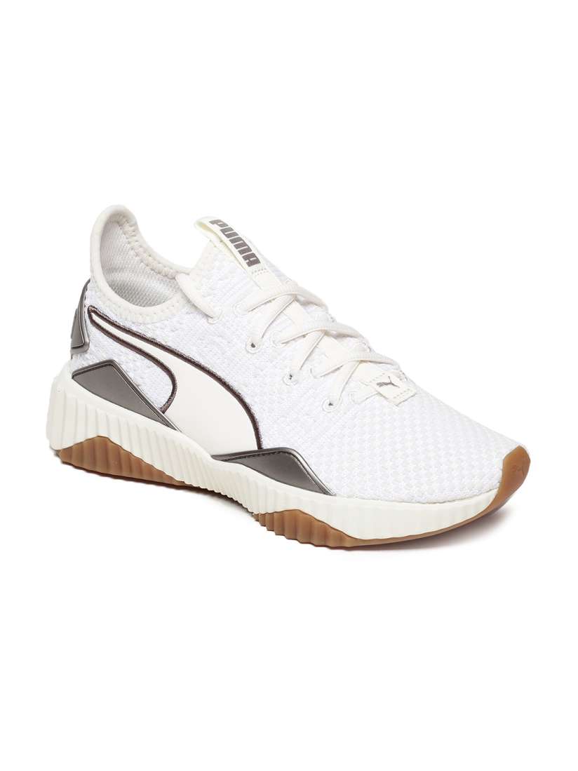 Buy Puma Women White Defy Luxe Gym Shoes Sports Shoes for Women 7252447 Myntra