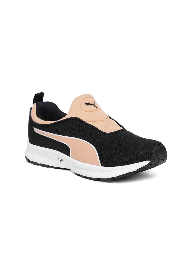 Buy Puma Women Black Beige Colourblocked Burst Slip On IDP Running Shoes Sports Shoes for Women 7252586 Myntra
