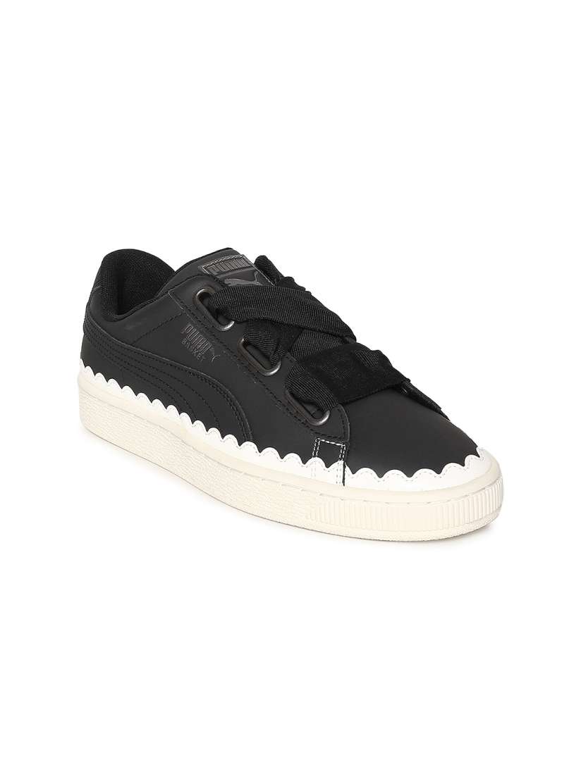 Puma basket heart scallop sneaker on sale