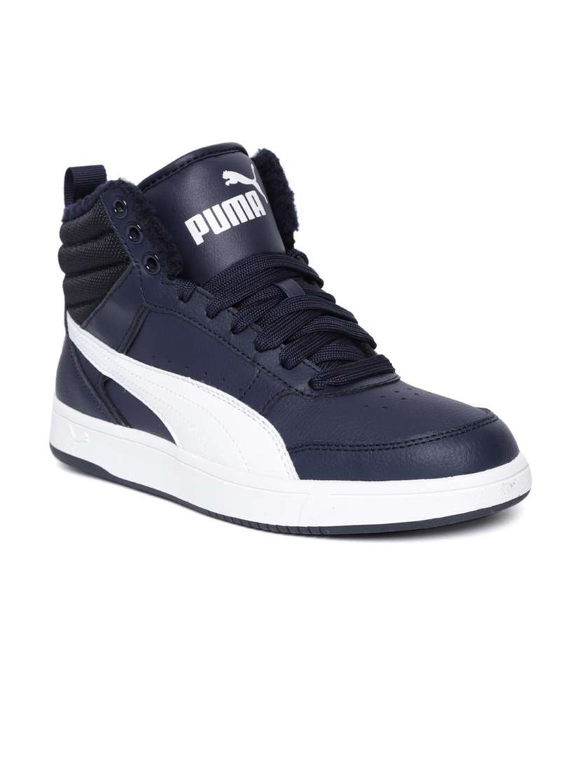 Puma Rebound Puma Fur Shoes Men Buy Puma Men Navy Rebound Street