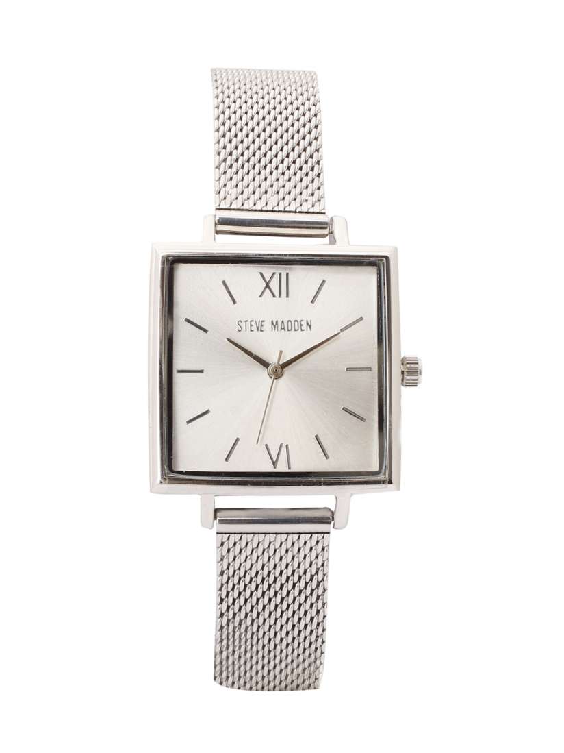 Buy Steve Madden Men Silver Toned Analogue Watch SMW110 Watches for Men 7256020 Myntra