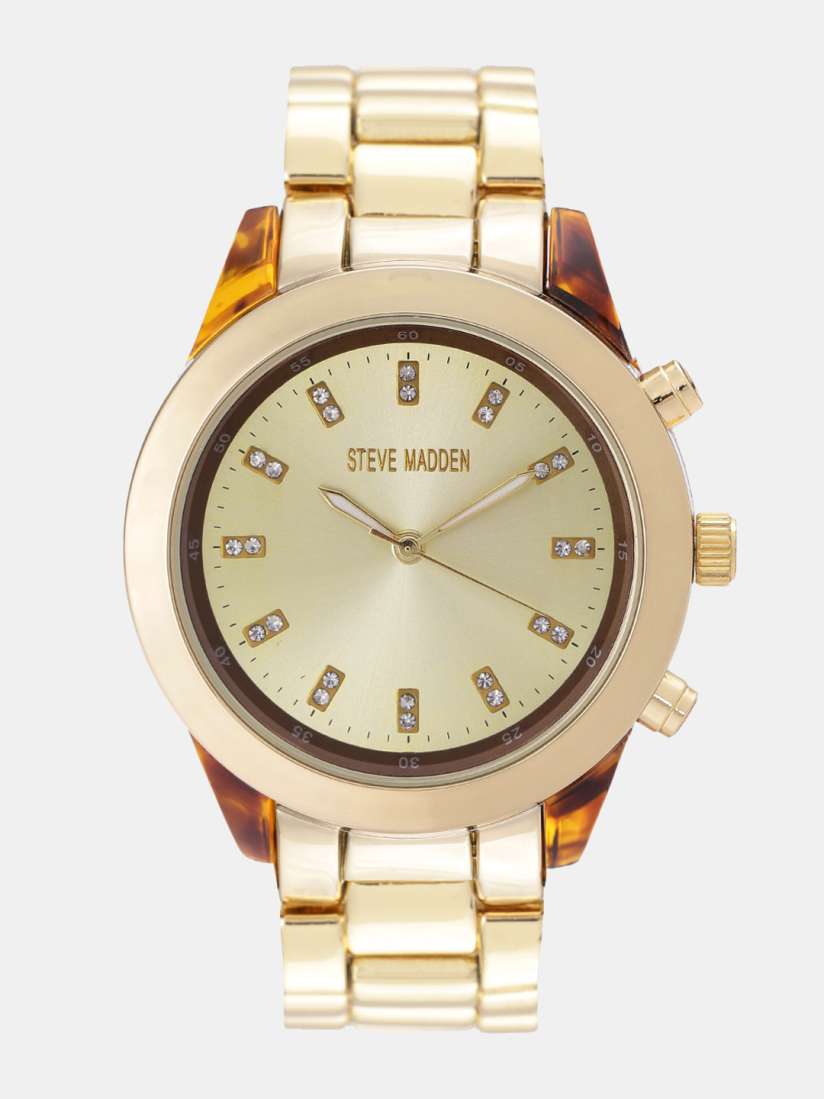 Buy Steve Madden Women Gold Toned Analogue Watch SMW145G BR Watches for Women 7256028 Myntra