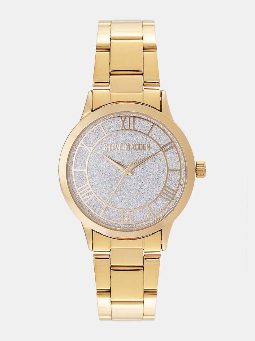 Buy Steve Madden Women Silver Toned Analogue Watch SMW147G Watches for Women 7256038 Myntra