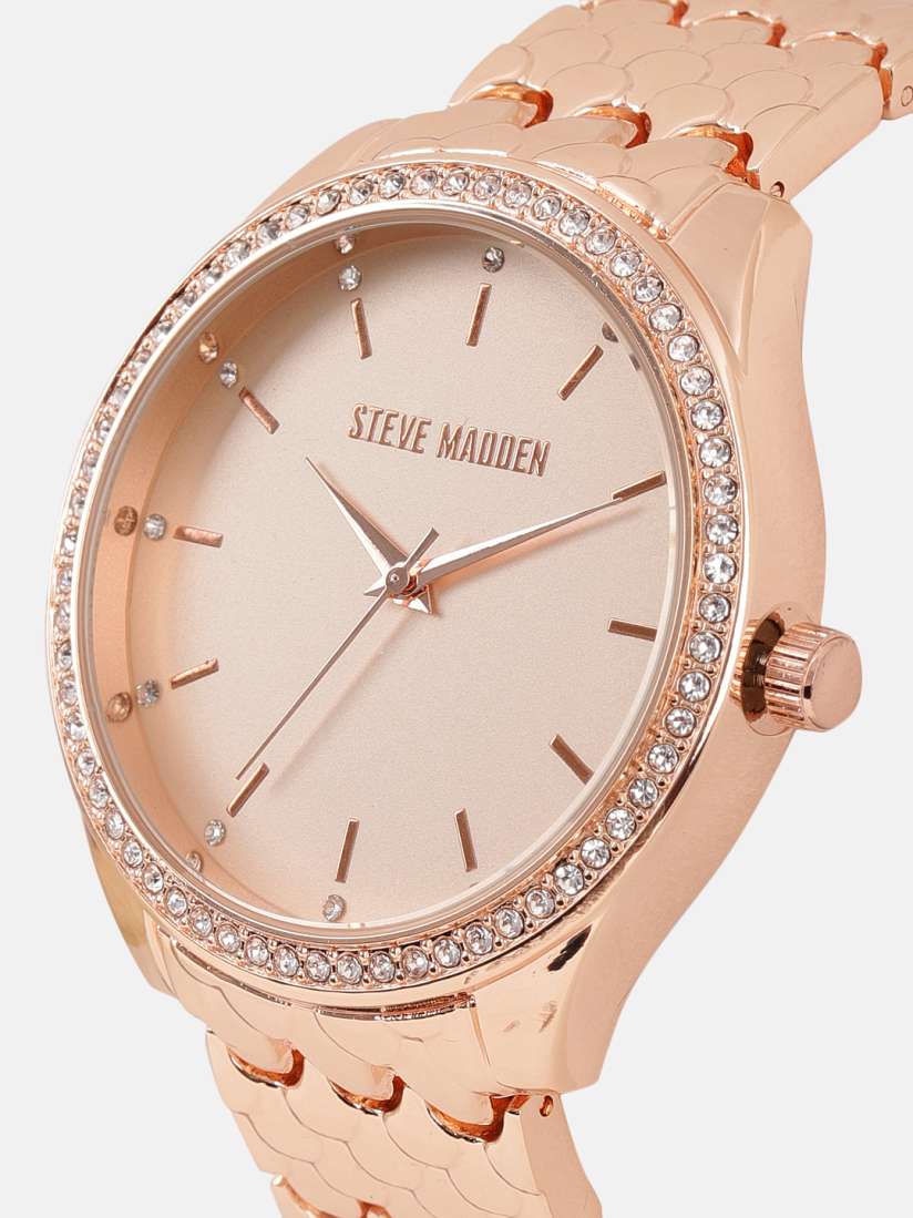 Steve madden rose gold watch sales