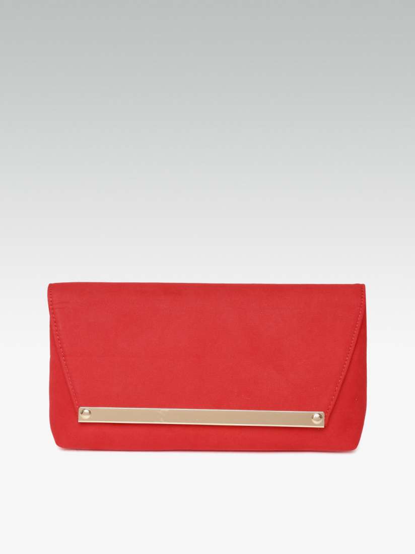Buy DOROTHY PERKINS Red Solid Clutch Clutches for Women 7260610 Myntra