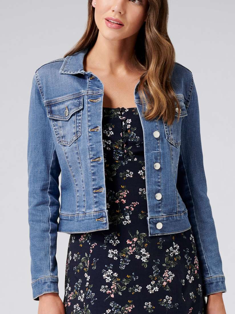 Forever new denim jacket new arrivals