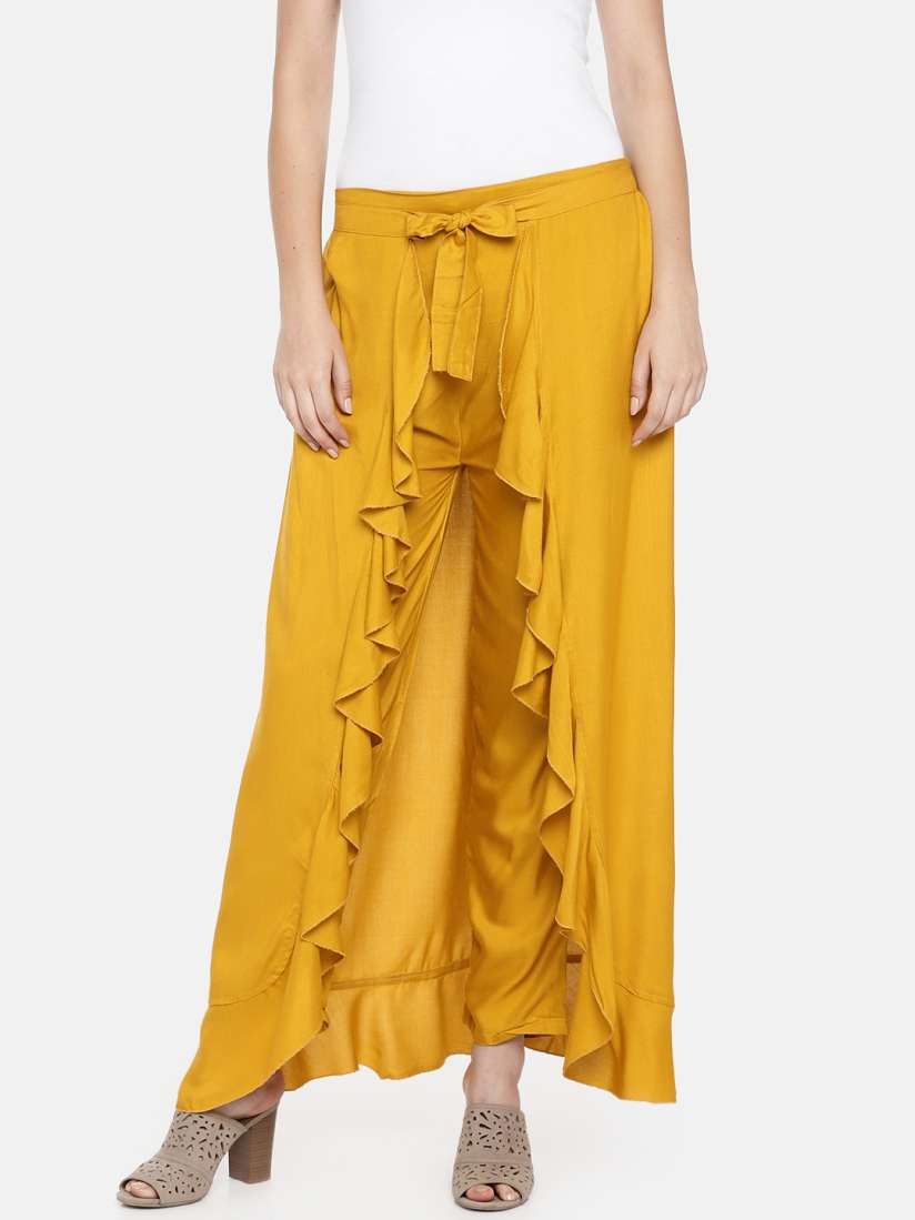 Yellow skirt myntra new arrivals