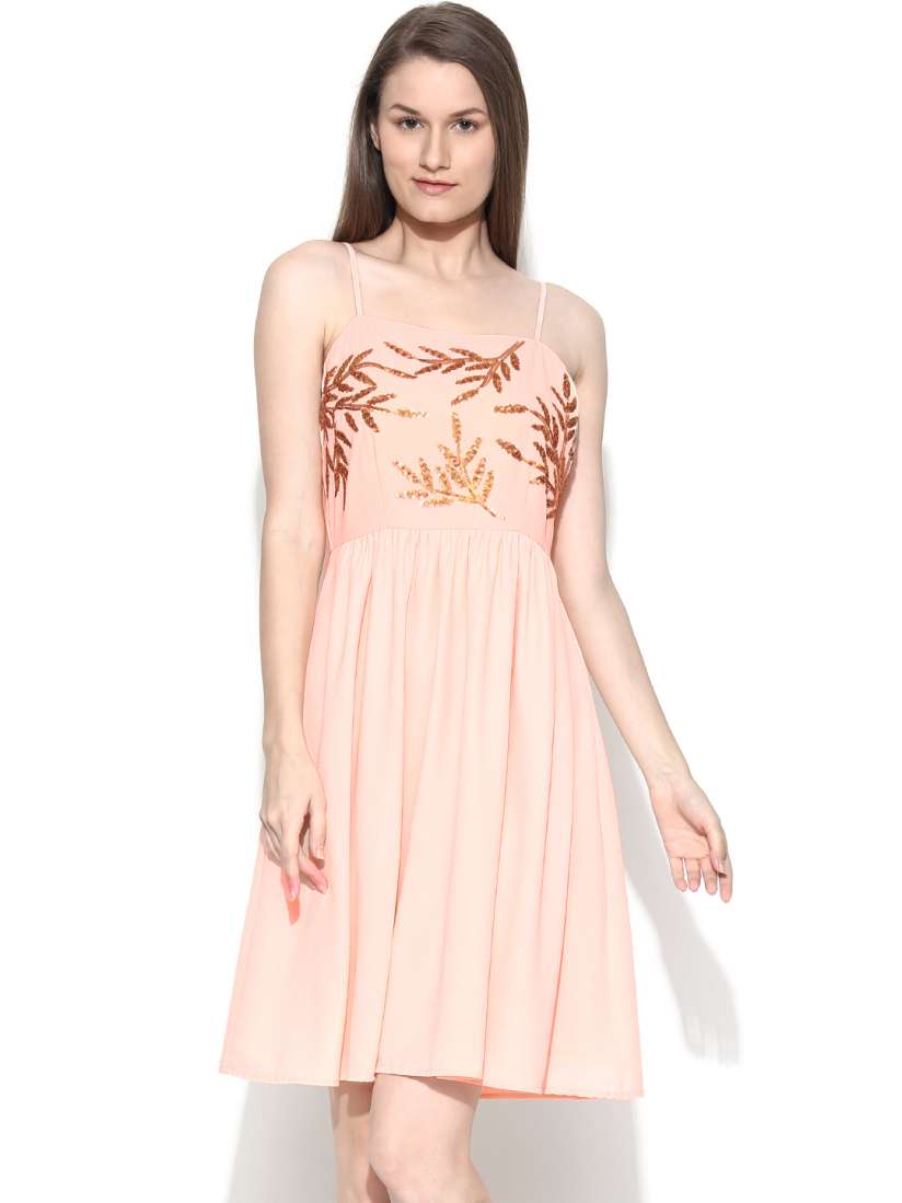 Vero moda peach dress on sale
