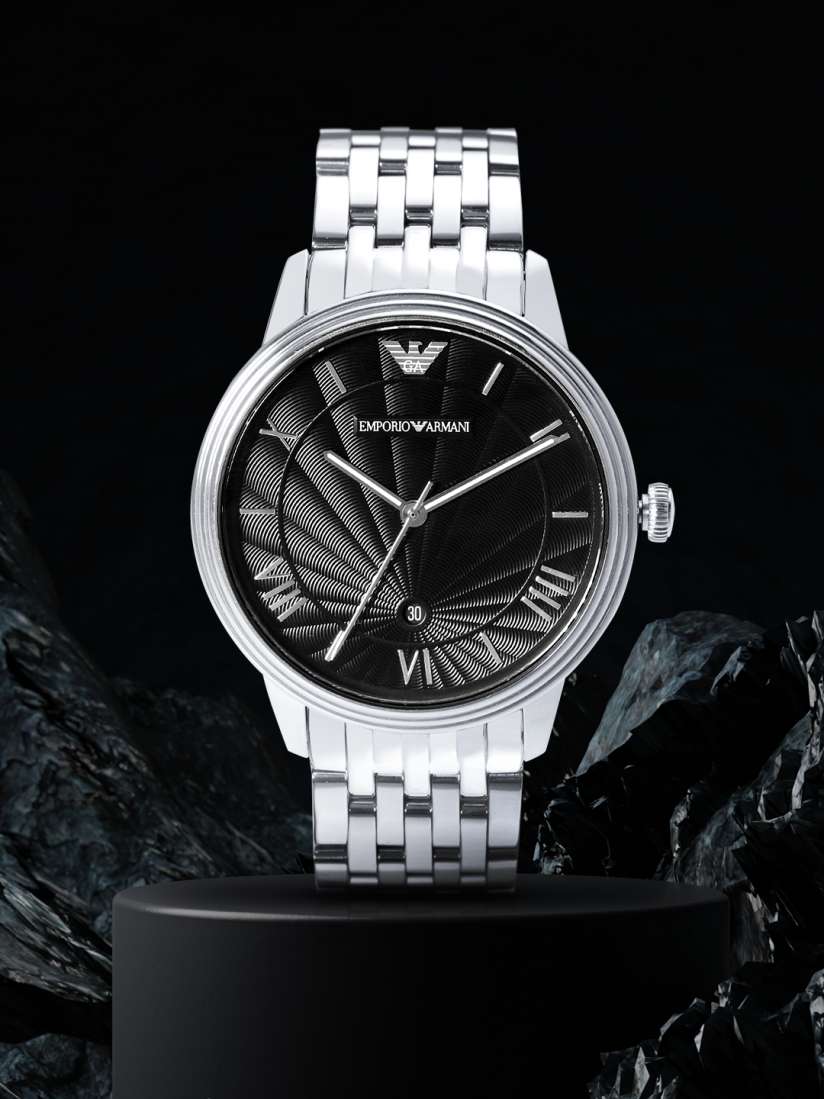 Buy Emporio Armani DINO Men Black Analogue Watch AR1614 Watches for Men 7276065 Myntra