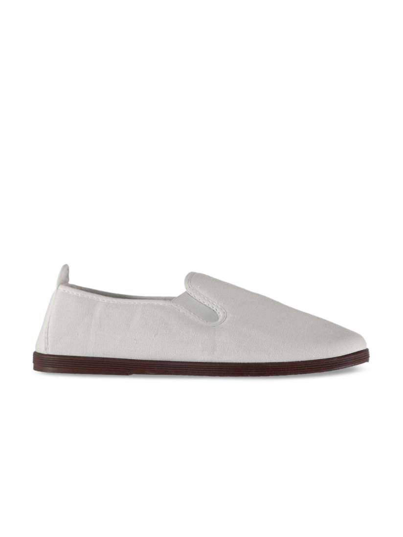 Buy Slazenger Men White Slip On Sneakers Casual Shoes for Men 7301256 Myntra