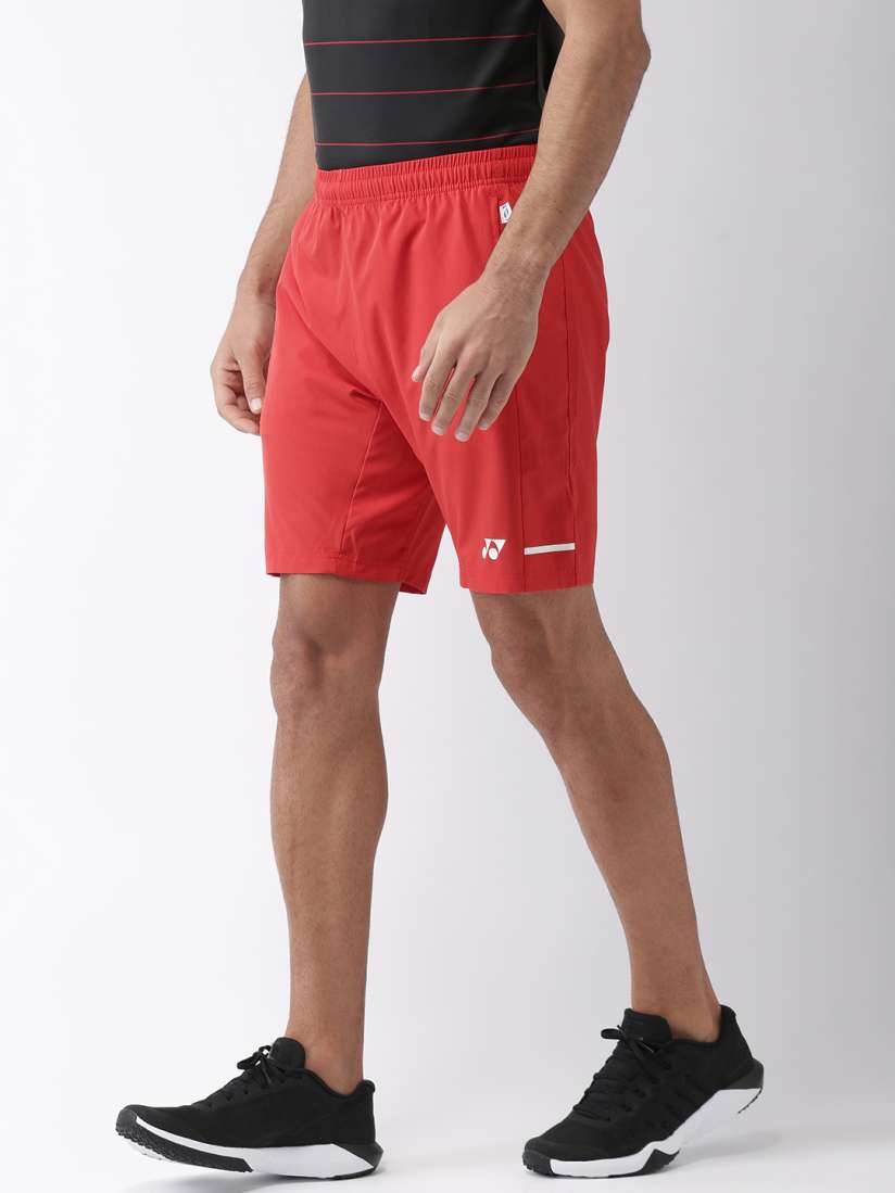 Buy YONEX Men Red Solid Regular Fit Sports Shorts Shorts for Men 7303157 Myntra