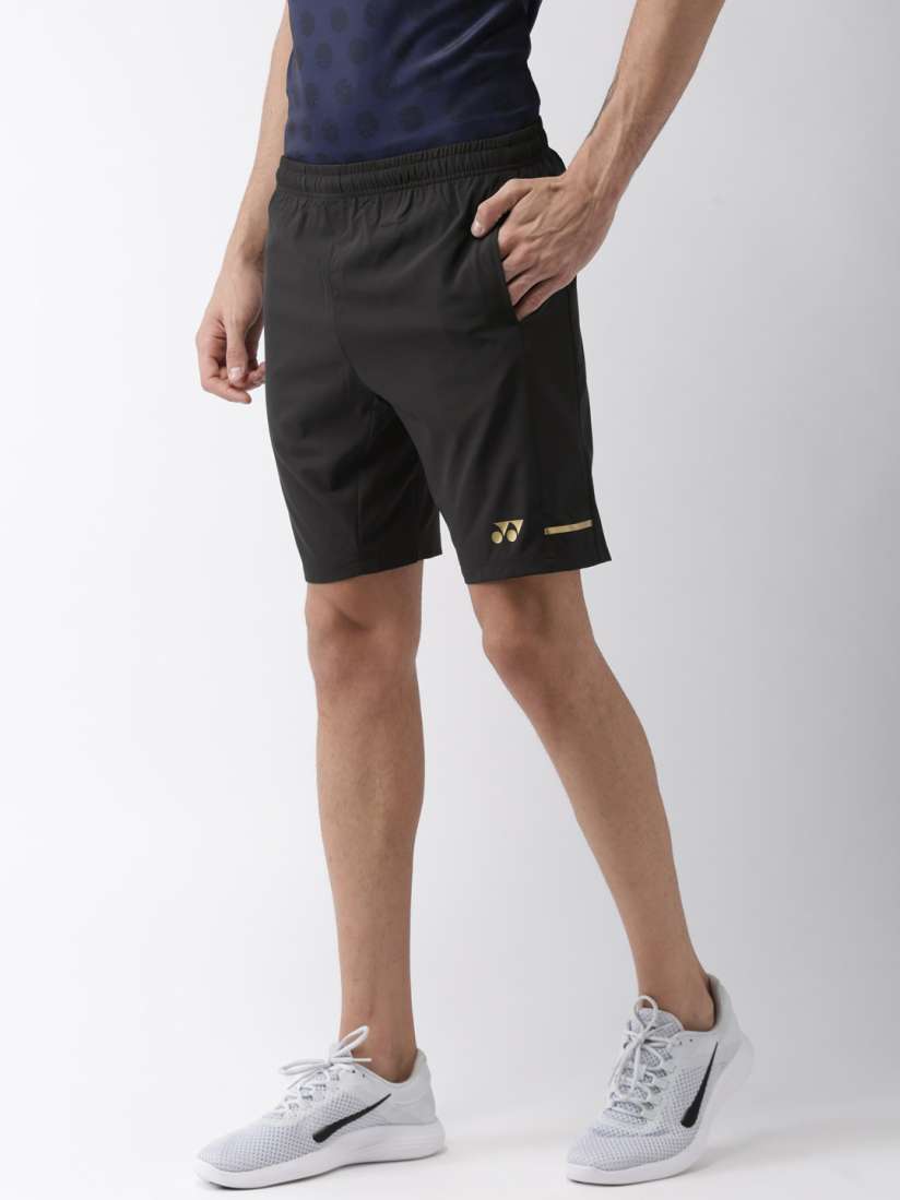 Buy YONEX Men Black Solid Regular Fit Sports Shorts Shorts for Men 7303159 Myntra
