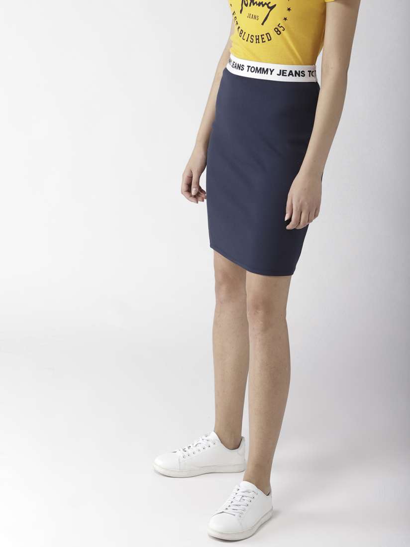 Tommy hilfiger navy pencil skirt top