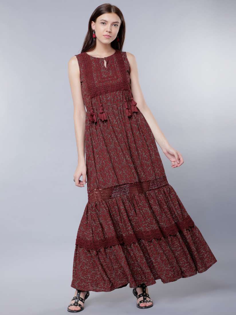 Tokyo talkies women's maxi dress top