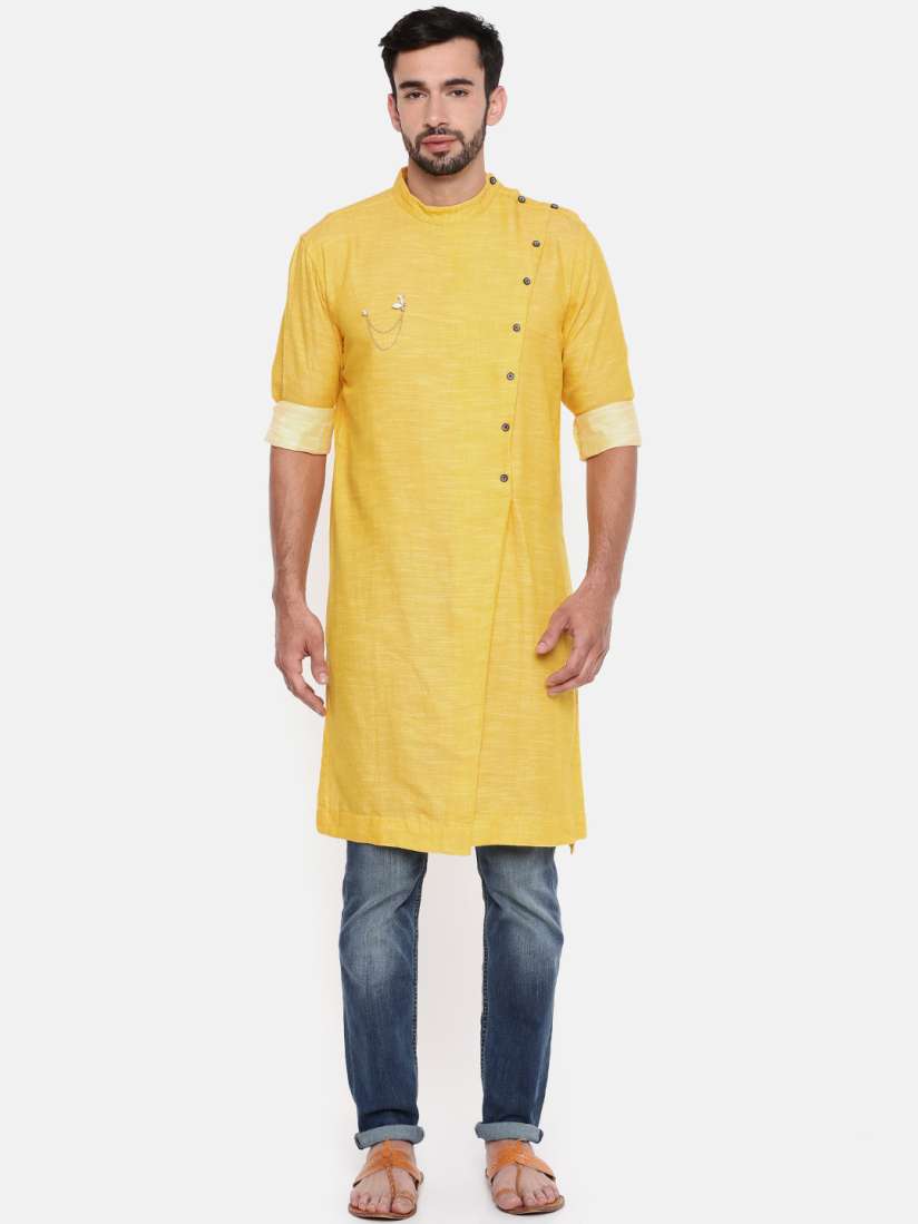 Straight kurta with jeans sales