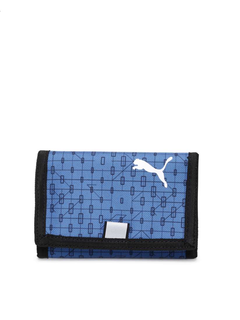 Buy Puma Men Blue Printed Three Fold Wallet Wallets for Men 7333930 Myntra