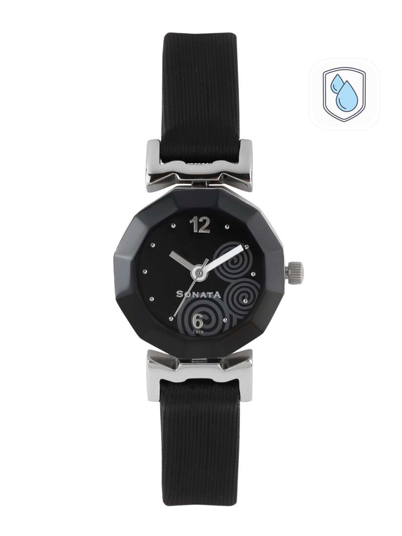 Buy Sonata Women Black Dial Watch NF8943SL03J Watches for Women 733854 Myntra