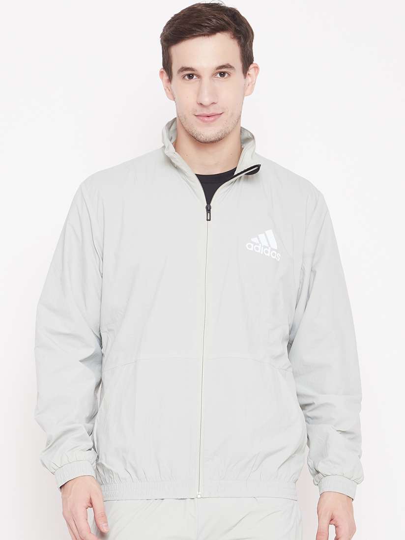 Buy ADIDAS Men Grey ID Wind TT Sporty Jacketa Jackets for Men 7342988 Myntra