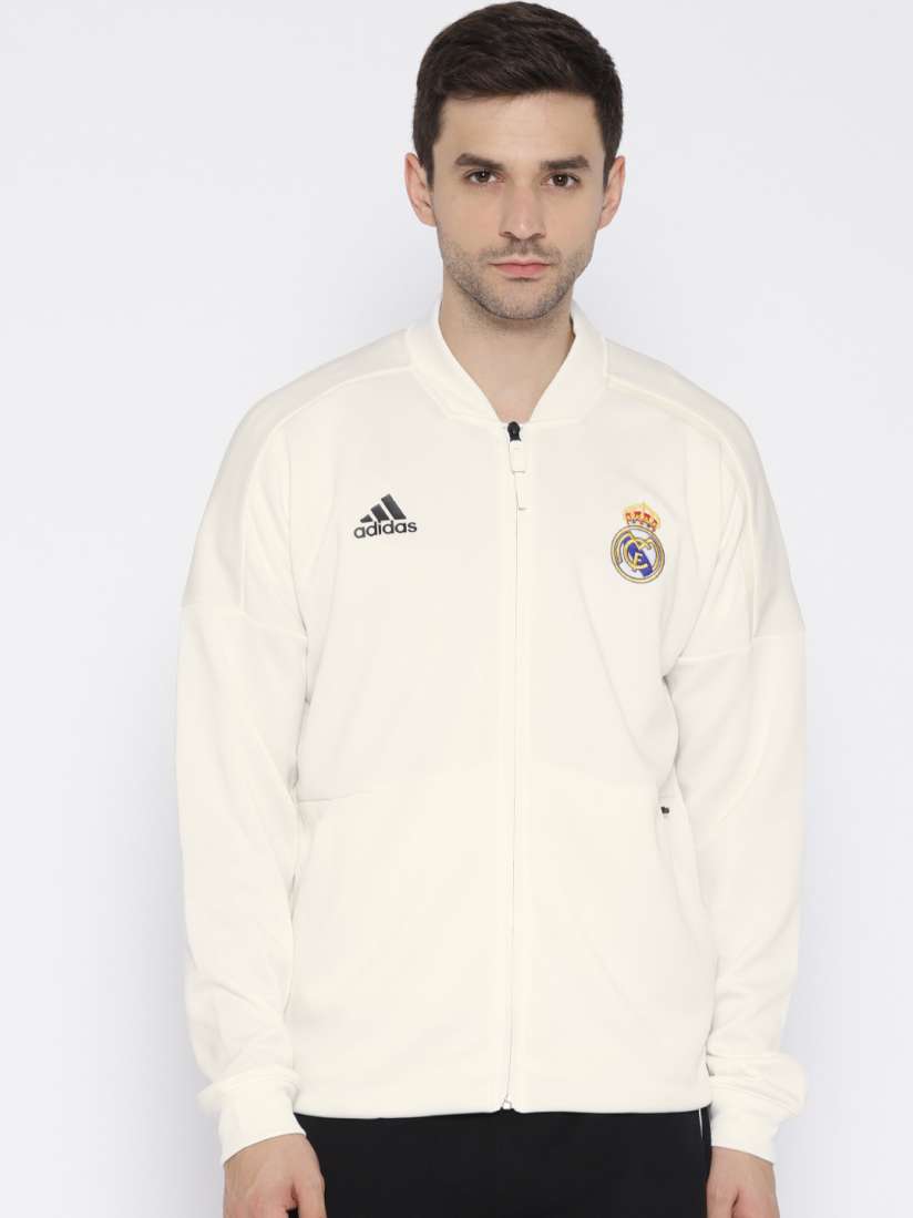 White real madrid jacket on sale