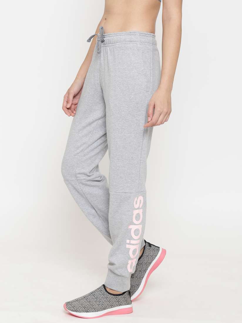 Adidas sweatpants grey womens hot sale