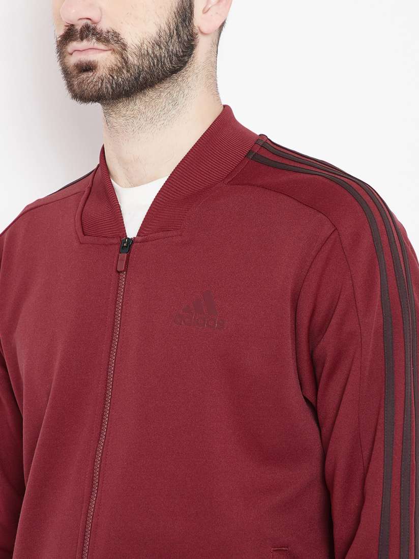 Adidas id track bomber jacket deals