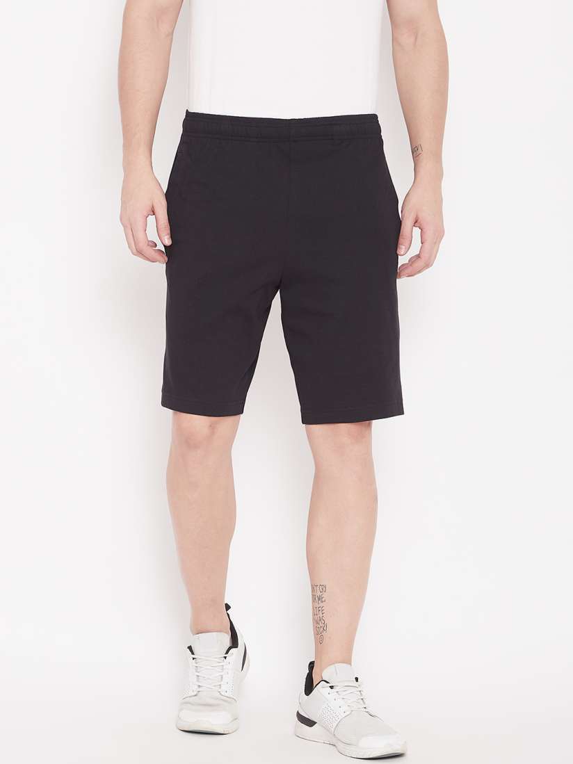 Buy Adidas Men Black Essential Linear Solid Shorts Shorts for Men 7371658 Myntra