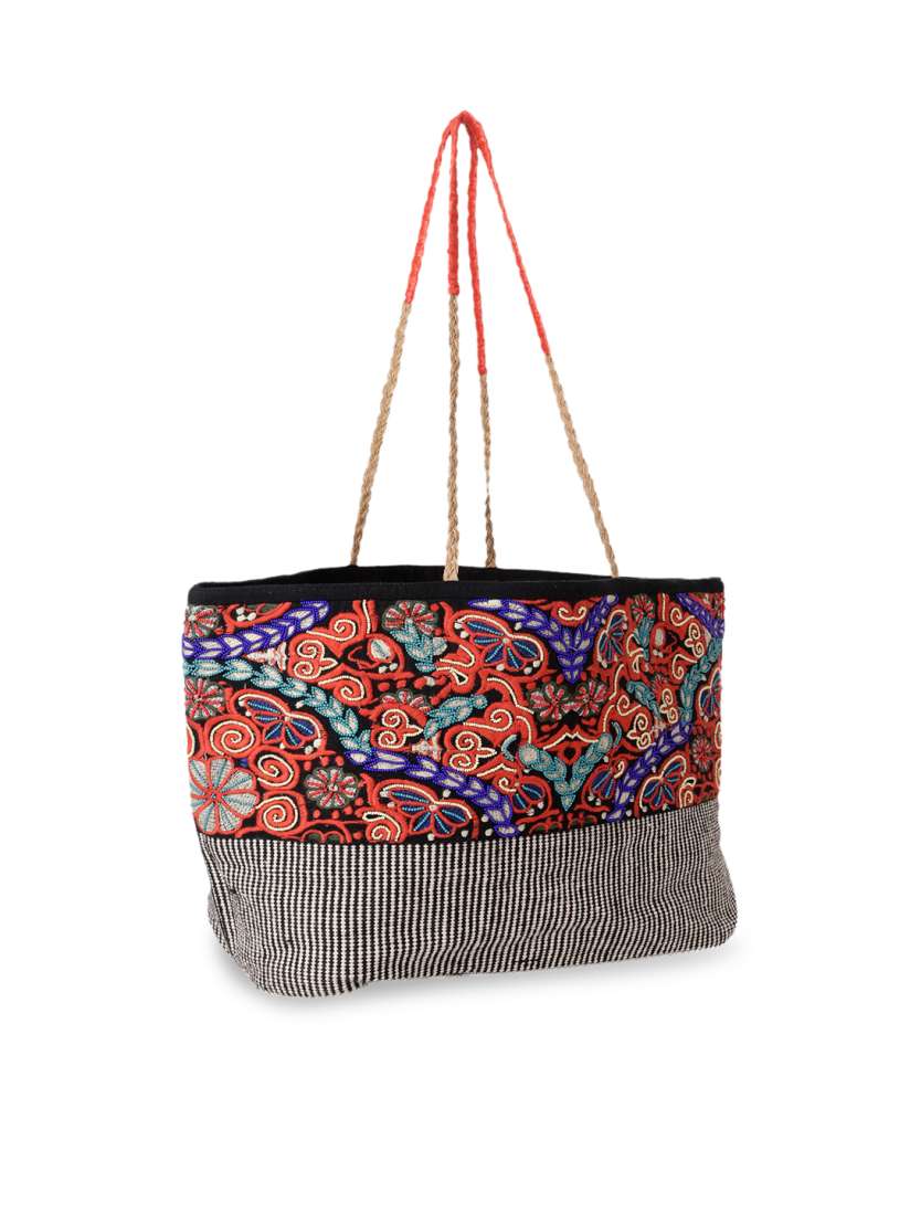 Buy Diwaah Multicoloured Self Design Handheld Bag Handbags for Women 7372576 Myntra