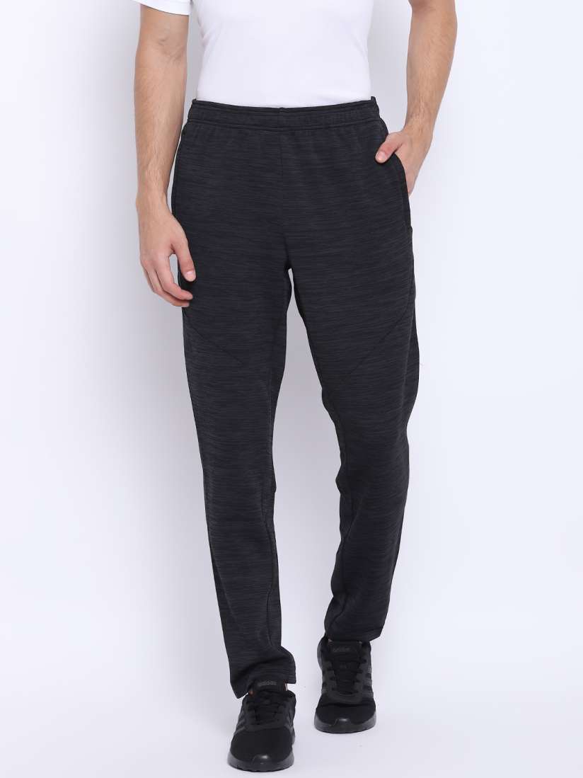 Buy ADIDAS Men Charcoal Grey World Workout Climaheat Training Track Pants Track Pants for Men 7401078 Myntra