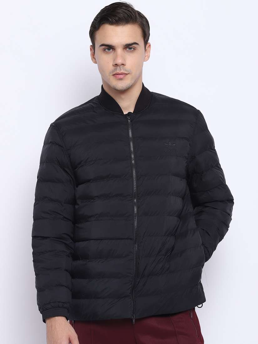 Adidas originals mens superstar outdoor atric padded jacket black top
