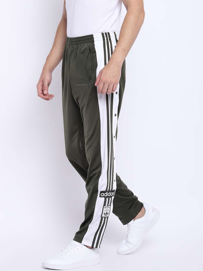 Buy ADIDAS Originals Men Olive Green Adibreak Track Pants Track Pants for Men 7401526 Myntra