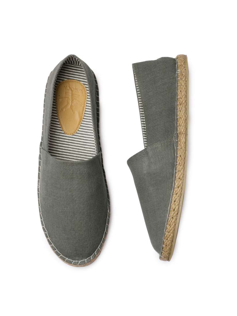 Buy WROGN Men Grey Espadrilles Casual Shoes for Men 7409621 Myntra