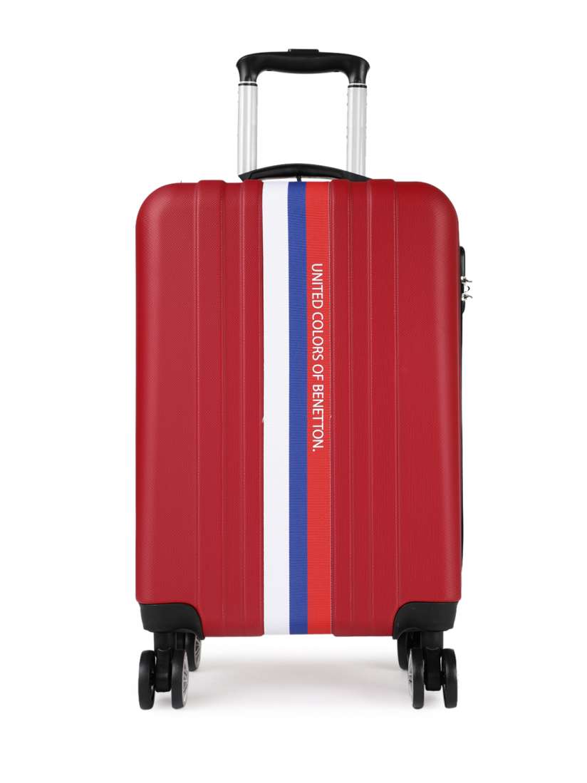 Buy United Colors of Benetton Unisex Red Cabin Trolley Bag Trolley Bag for Unisex 7409894 Myntra