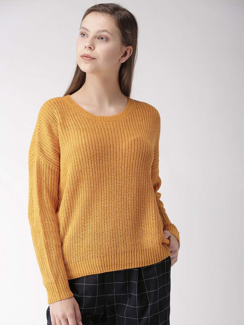 Forever 21 mustard sweater sales