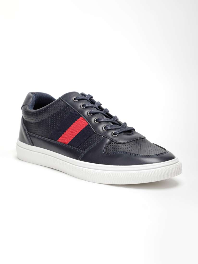 Buy LOCOMOTIVE Men Navy Blue Sneakers Casual Shoes for Men 7416434 Myntra