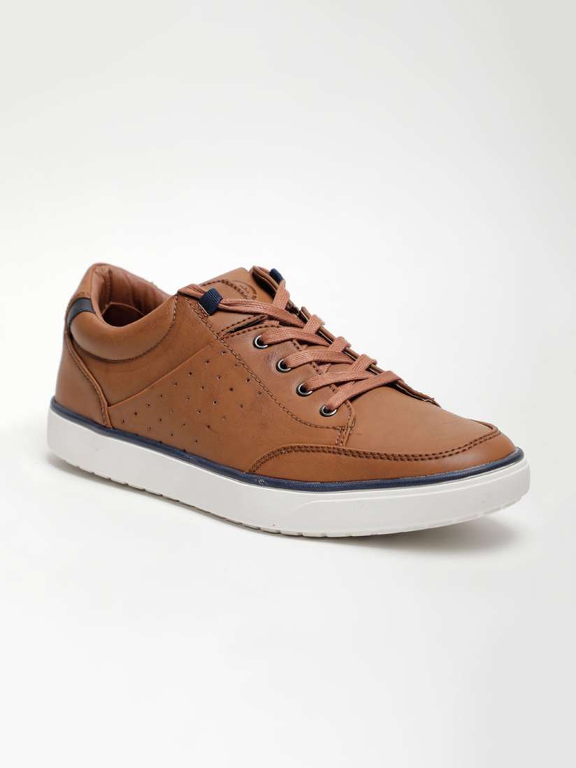 Buy LOCOMOTIVE Men Brown Sneakers Casual Shoes for Men 7416450 Myntra